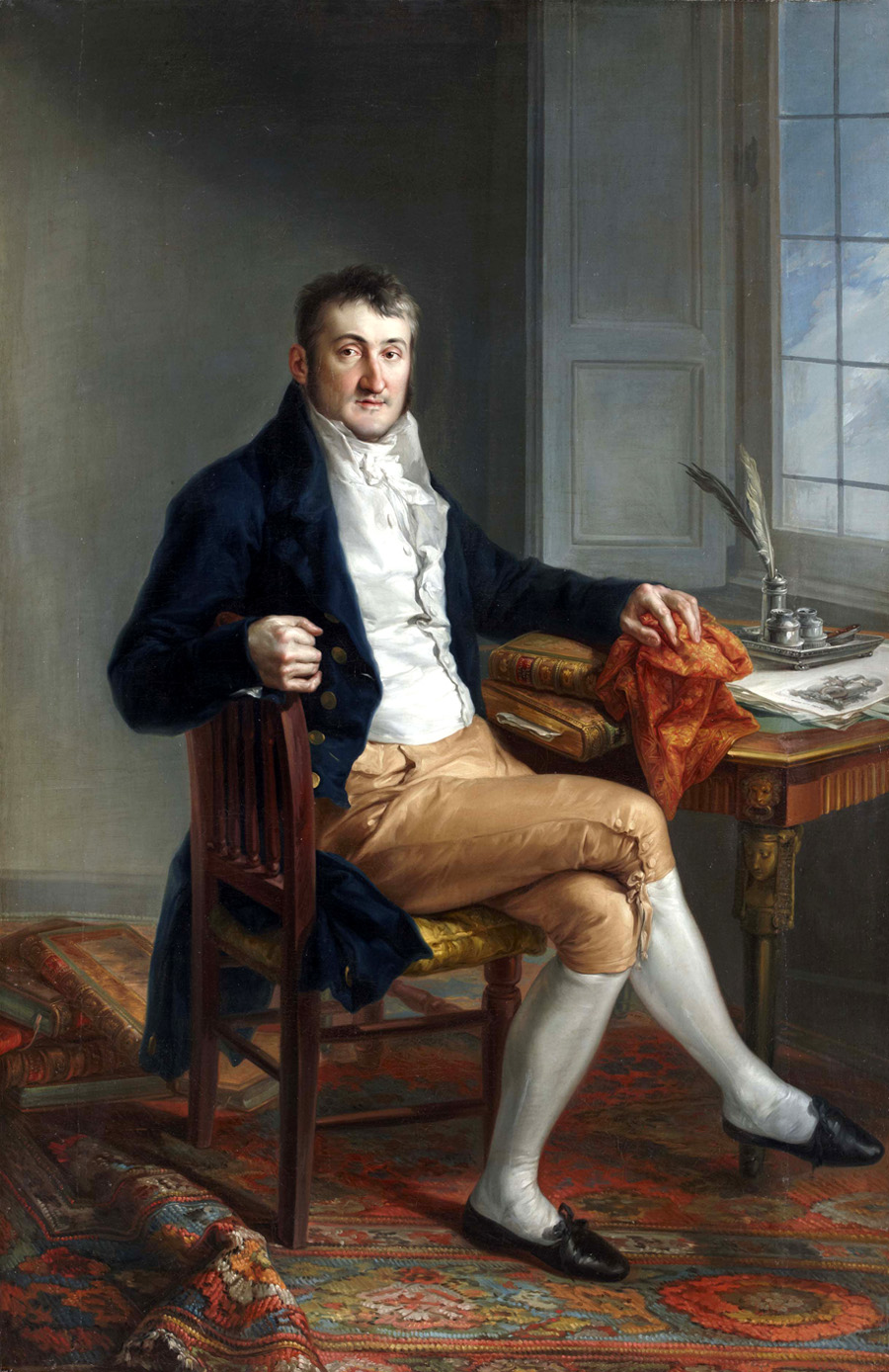 Richard Worsam Meade by Vicente López, 1815, oil on canvas.  Meadows Museum, SMU, Dallas. 